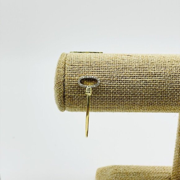 Skinny Cuff Bracelets Lot of 3 Gold Tone Rhinestone Accents Classic Career Gift - Picture 11 of 14